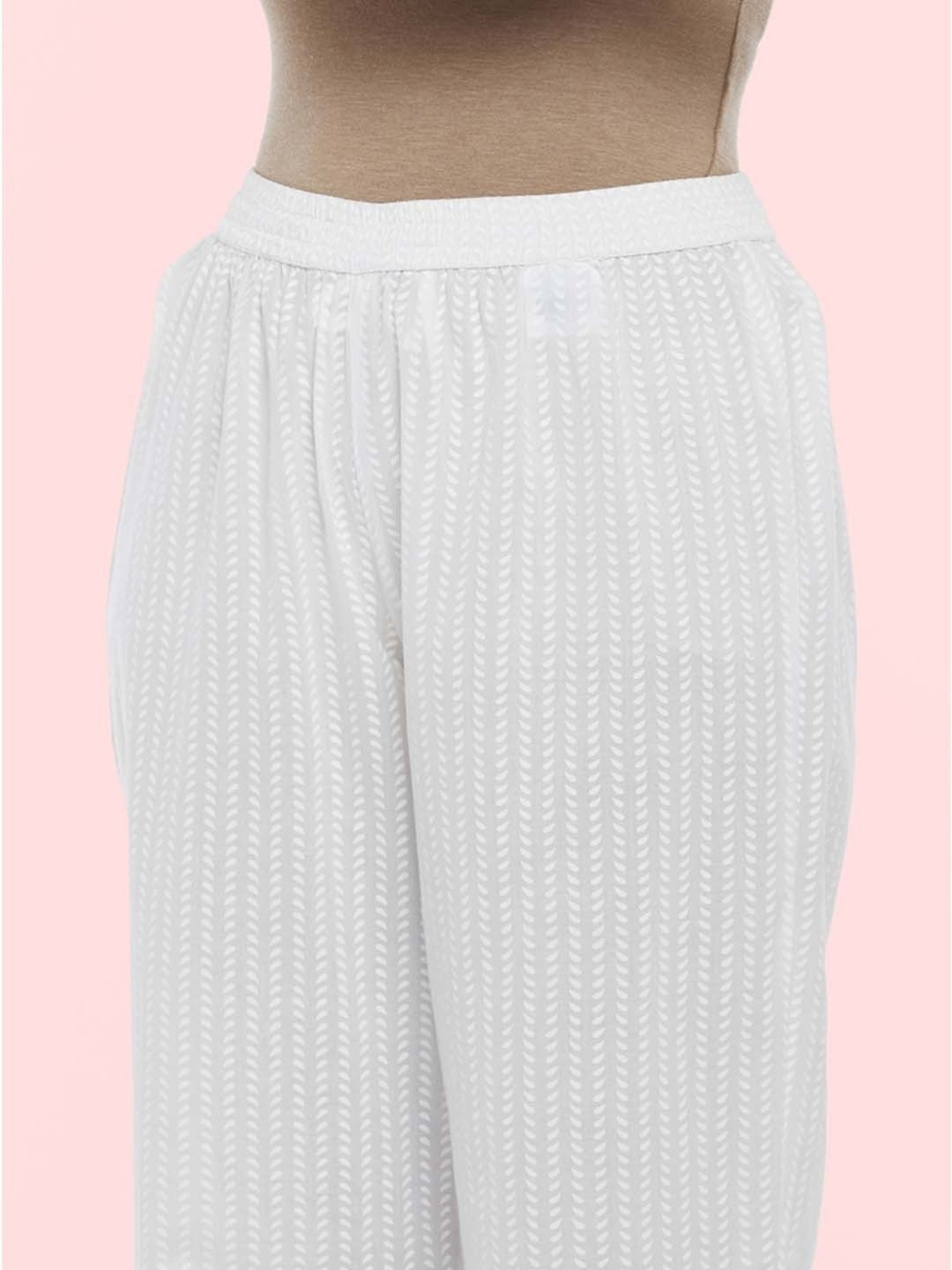 Rangmanch by Pantaloons Green Cotton Floral Print Kurta Palazzo Set