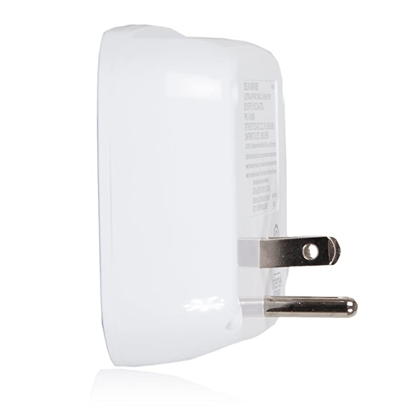 3 Outlet Dual USB Grounded Adaptor Plug 24A Port 490 Joules Surge Protector