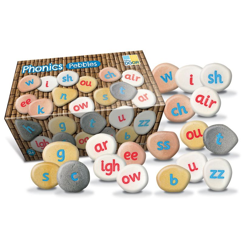 Yellow Door Phonics Pebbles for Letter Recognition and Word-Building