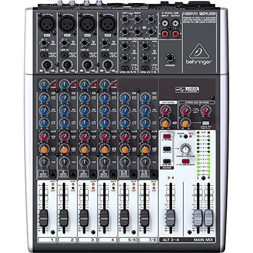 Behringer XENYX 1204USB - 12-Input USB Audio Mixer
