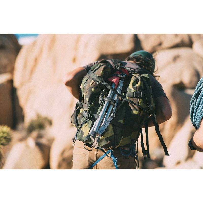 TravelChair Backless Slacker Portable Outdoor Folding Stool Seat Tripod, Green