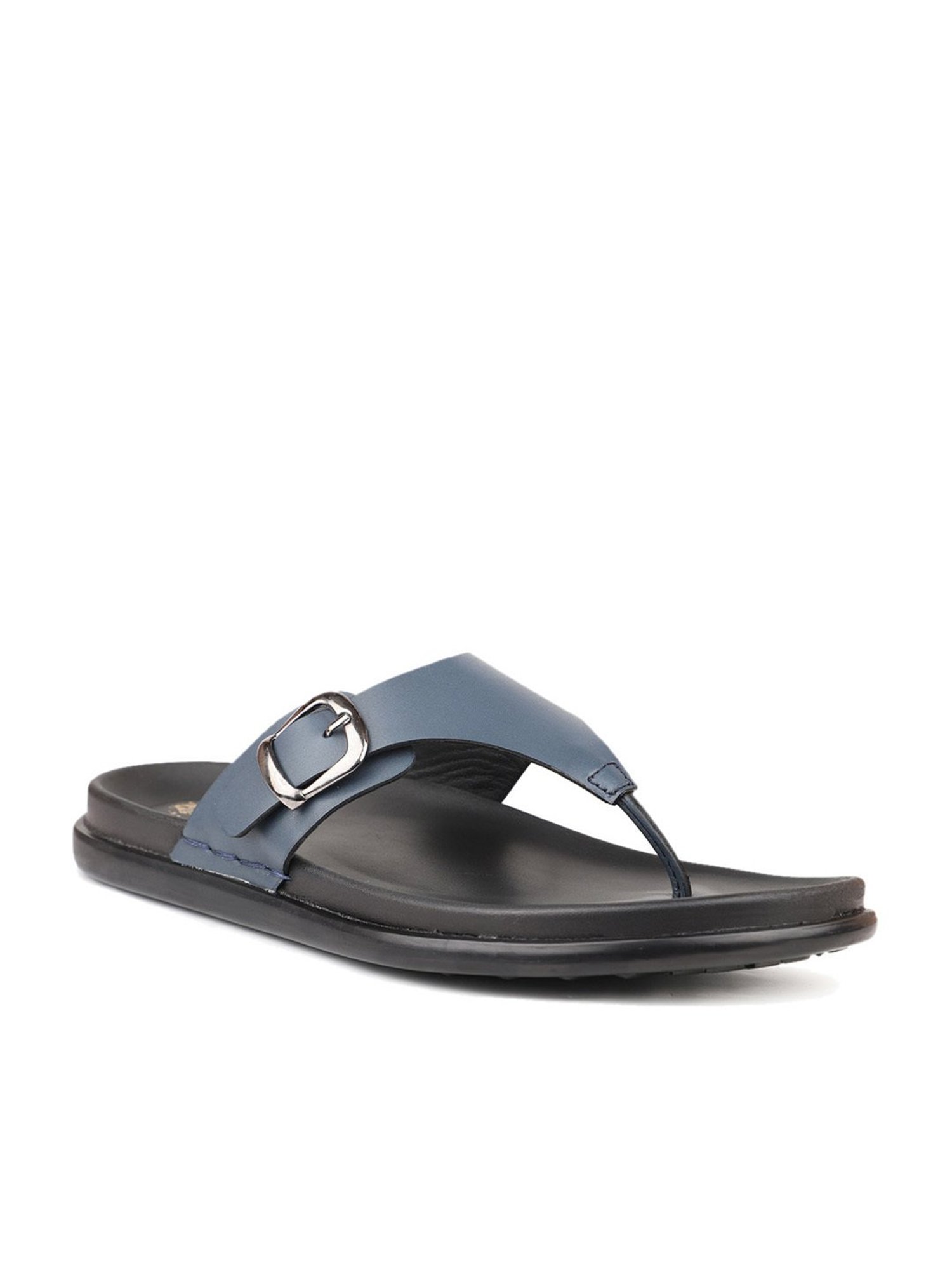 Atesber by Inc.5 Men's Blue T-Strap Sandals