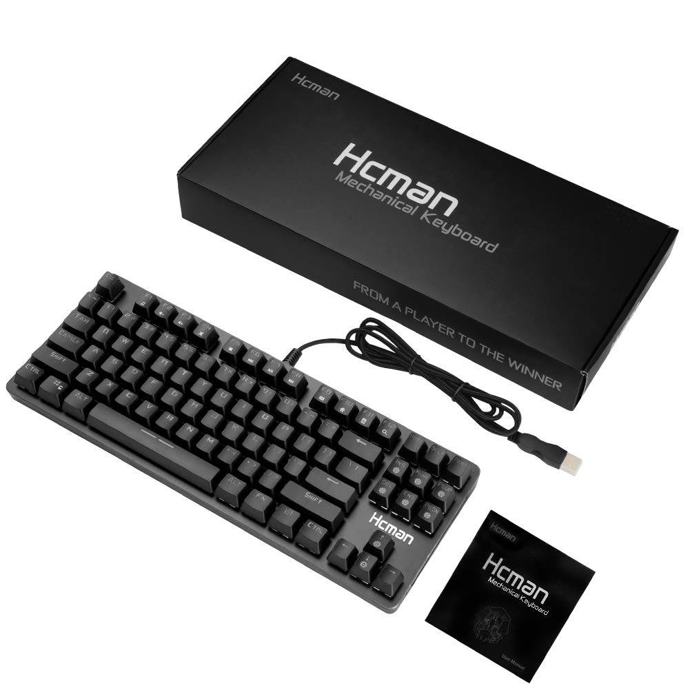 Glorious Modular Mechanical Gaming Keyboard (GMMK)- Barebone Edition (DIY Assembly Required) (Full Size, Black) + Glorious Black Aura Keycaps (Bundle)