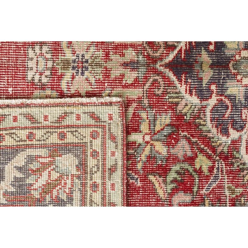 5'10"x9'6" Vintage One-of-a-Kind Gilberta Rug Red - Revival Rugs