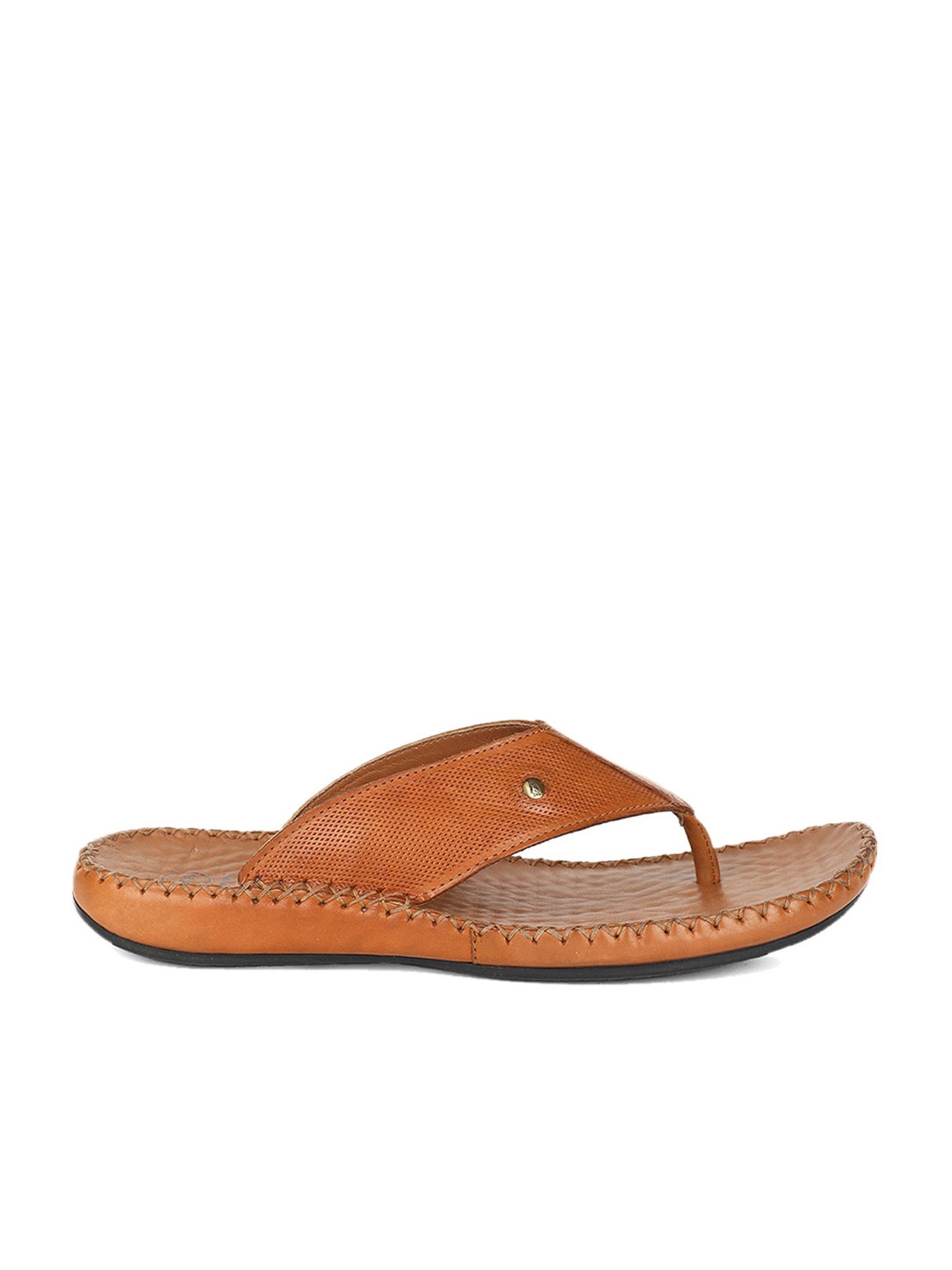 Hush Puppies by Bata Men's Tan Thong Sandals