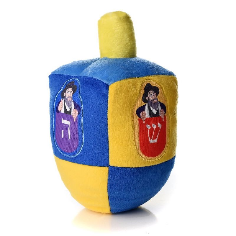 Moose Toys The Mensch on a Bench Plush Dreidel for Hanukkah