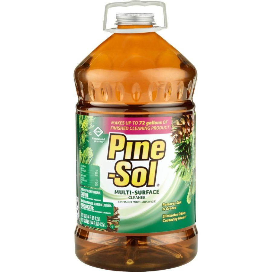 Pine-Sol Liquid Cleaner, Disinfectant, Deodorizer, Pine Scent, 144 Oz Bottle