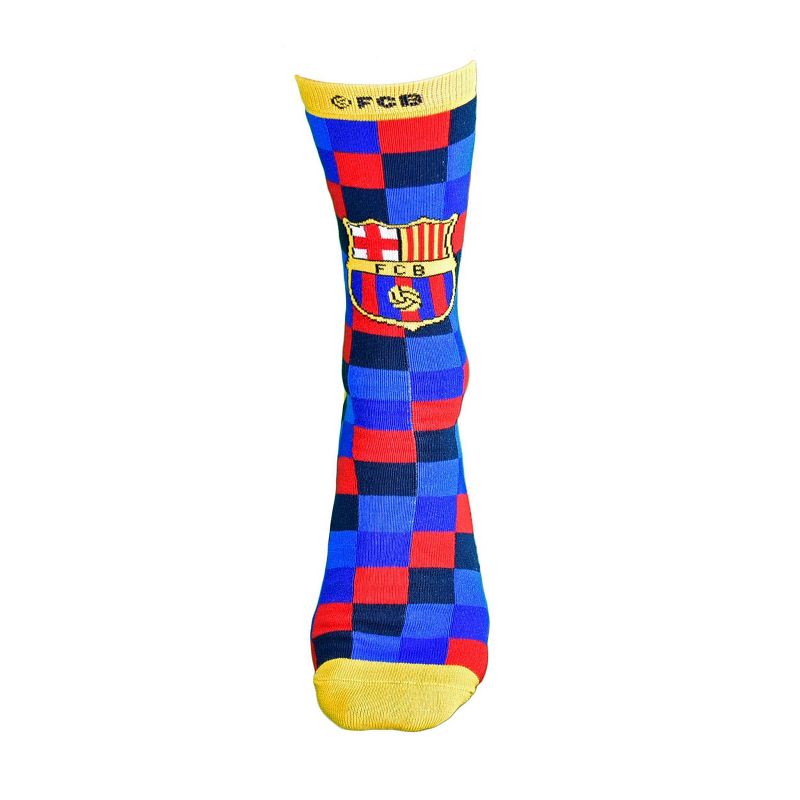 FIFA FC Barcelona Checkered Casual socks