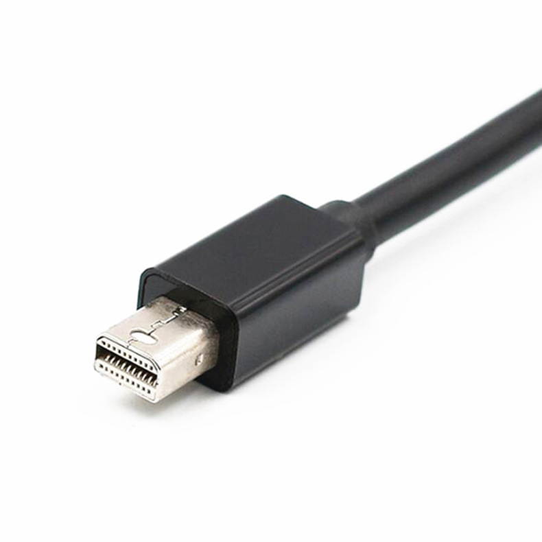 Mini DP to dvi adapter cable,minidp male to dvi female for macbook HD 1080P conversion cable