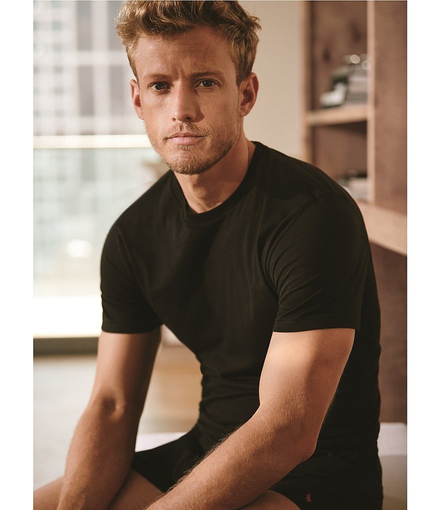 Jockey Signature Pima Cotton V-Neck T-shirts 3-Pack