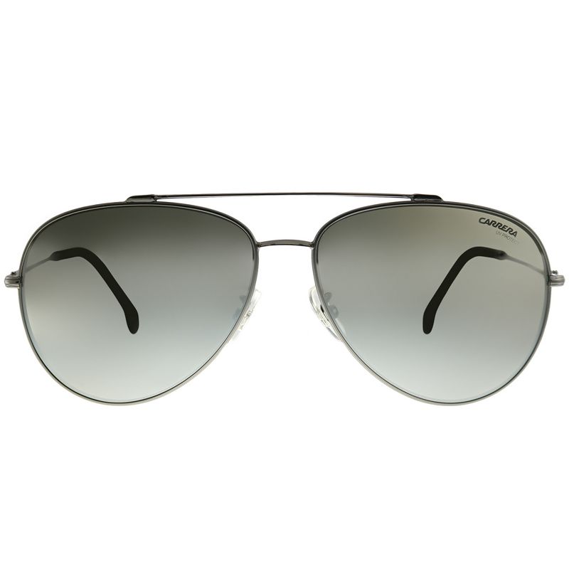 Carrera 183/F/S 6LB Unisex Aviator Sunglasses Ruthenium 62mm