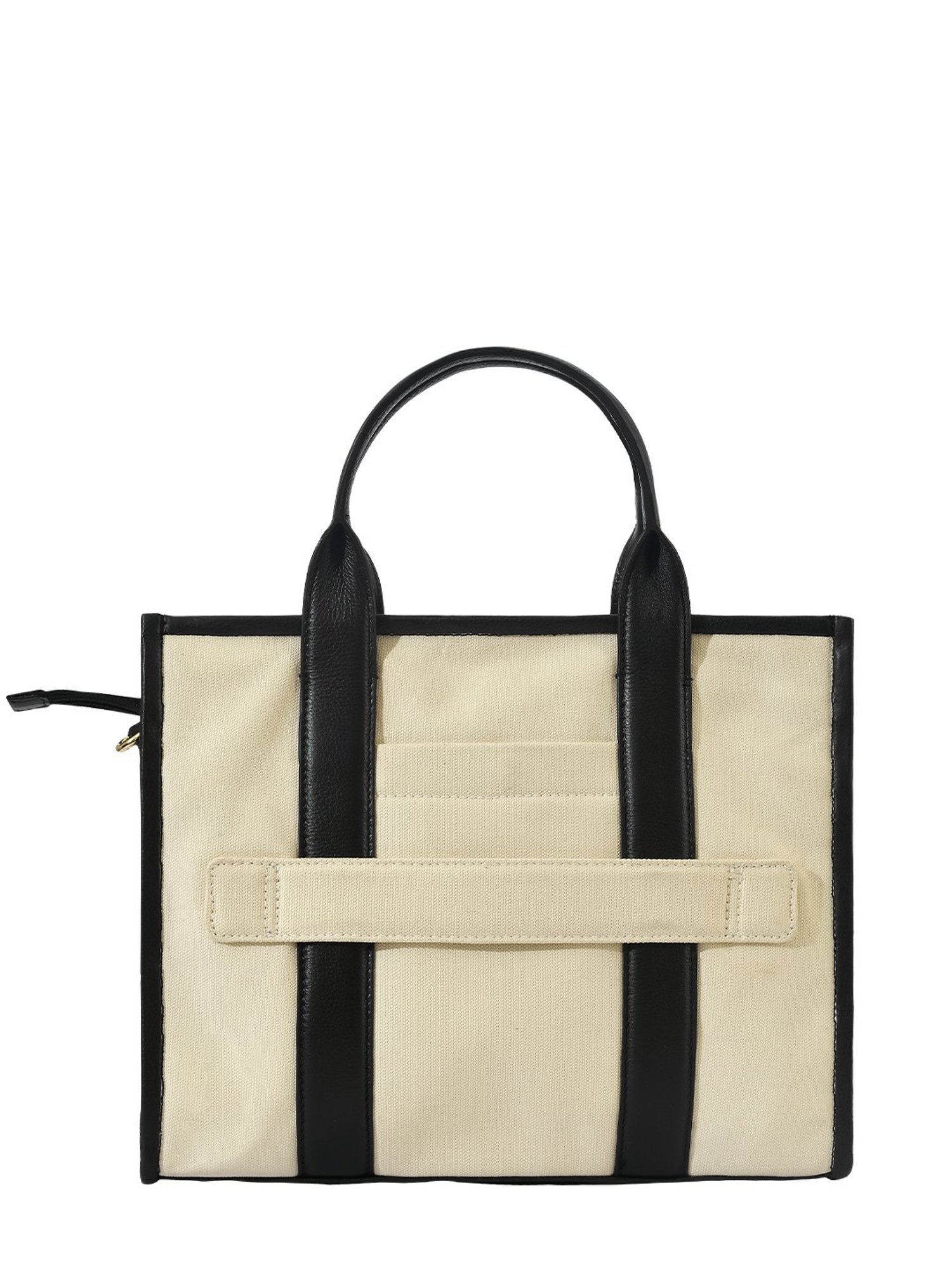 Eske White Medium Tote Bag