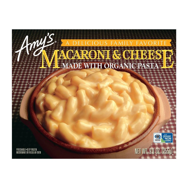 Amy's Organic Frozen Macaroni & Cheese - 9oz