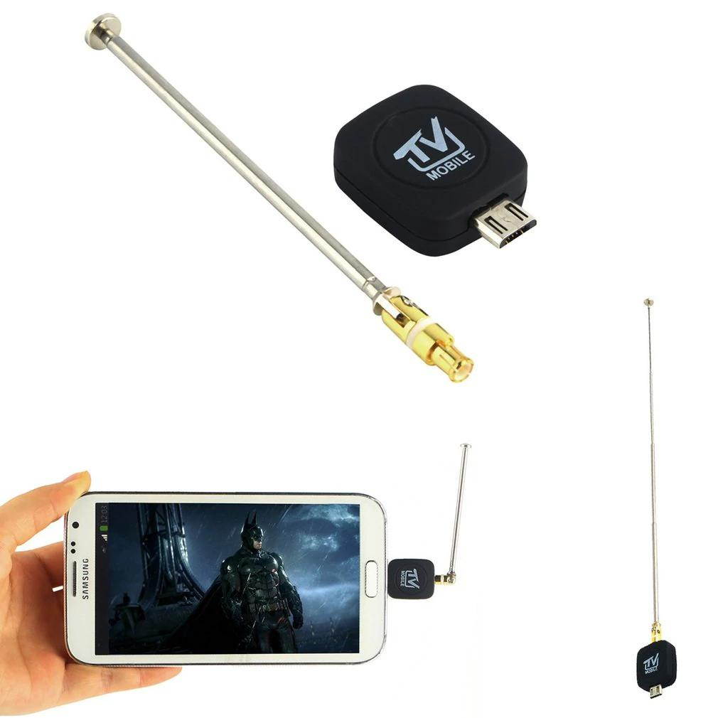 Lejiahong Mini Micro USB DVB-T Input Digital Mobile TV Tuner Receiver for Android 4.1-5.0 EPG Supporting HDTV Receiving