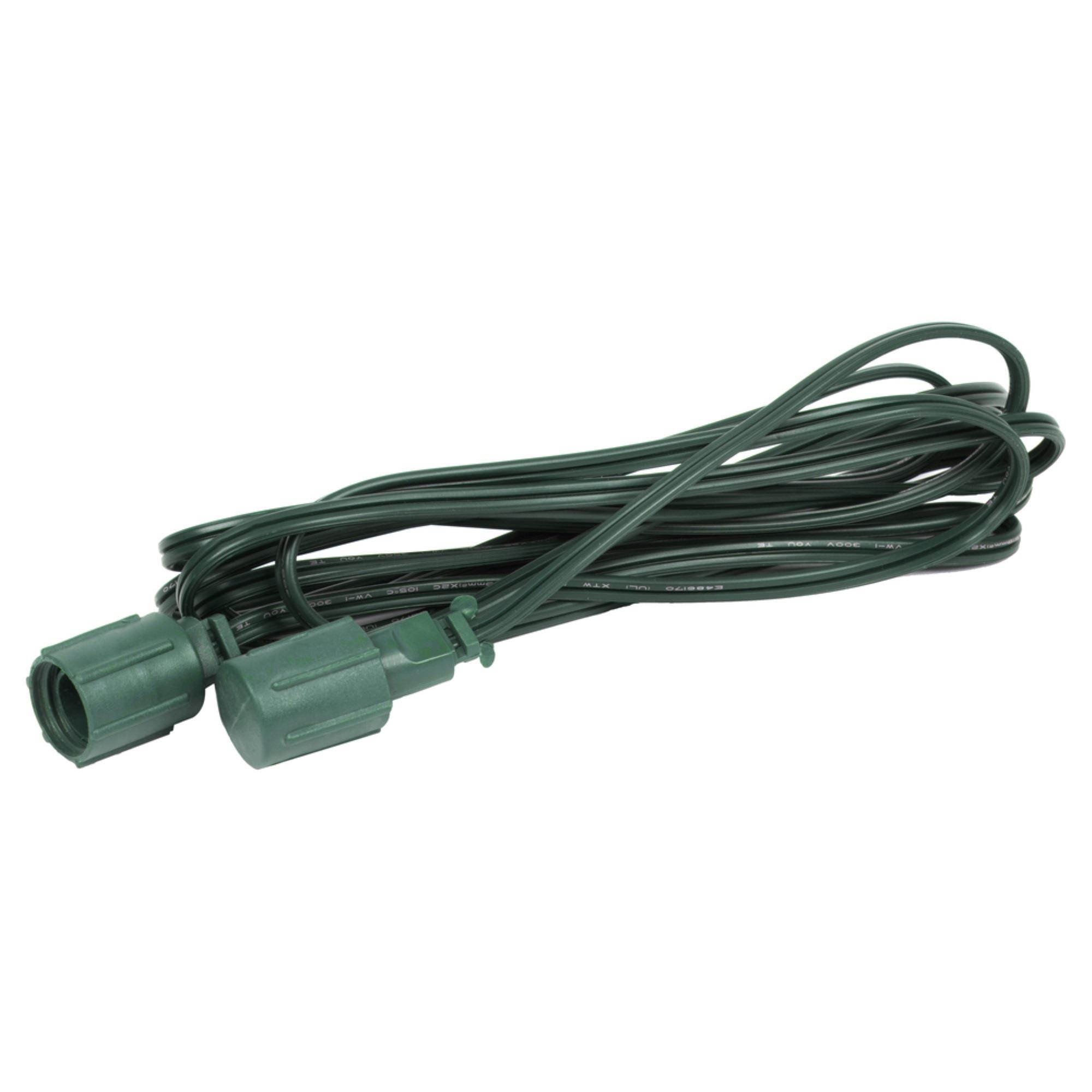 Vickerman X6G6613 10 ft. Green Wire Coaxial Extension Cord - 4 per Bag
