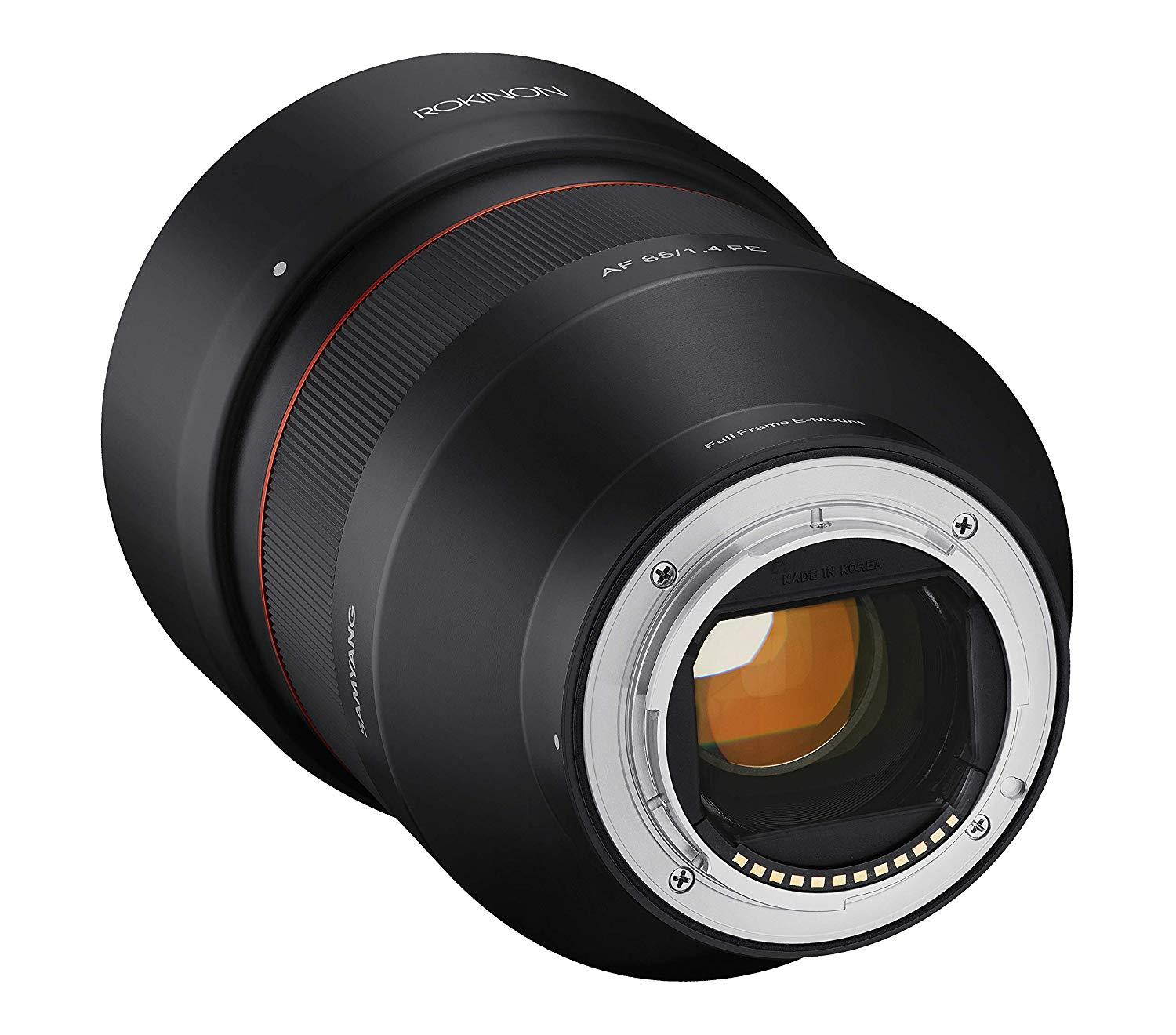 Rokinon 85mm F1.4 Full Frame Telephoto Lens for Sony E