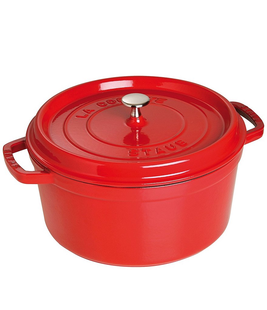 Staub Cast Iron 7 QT Round Cocotte