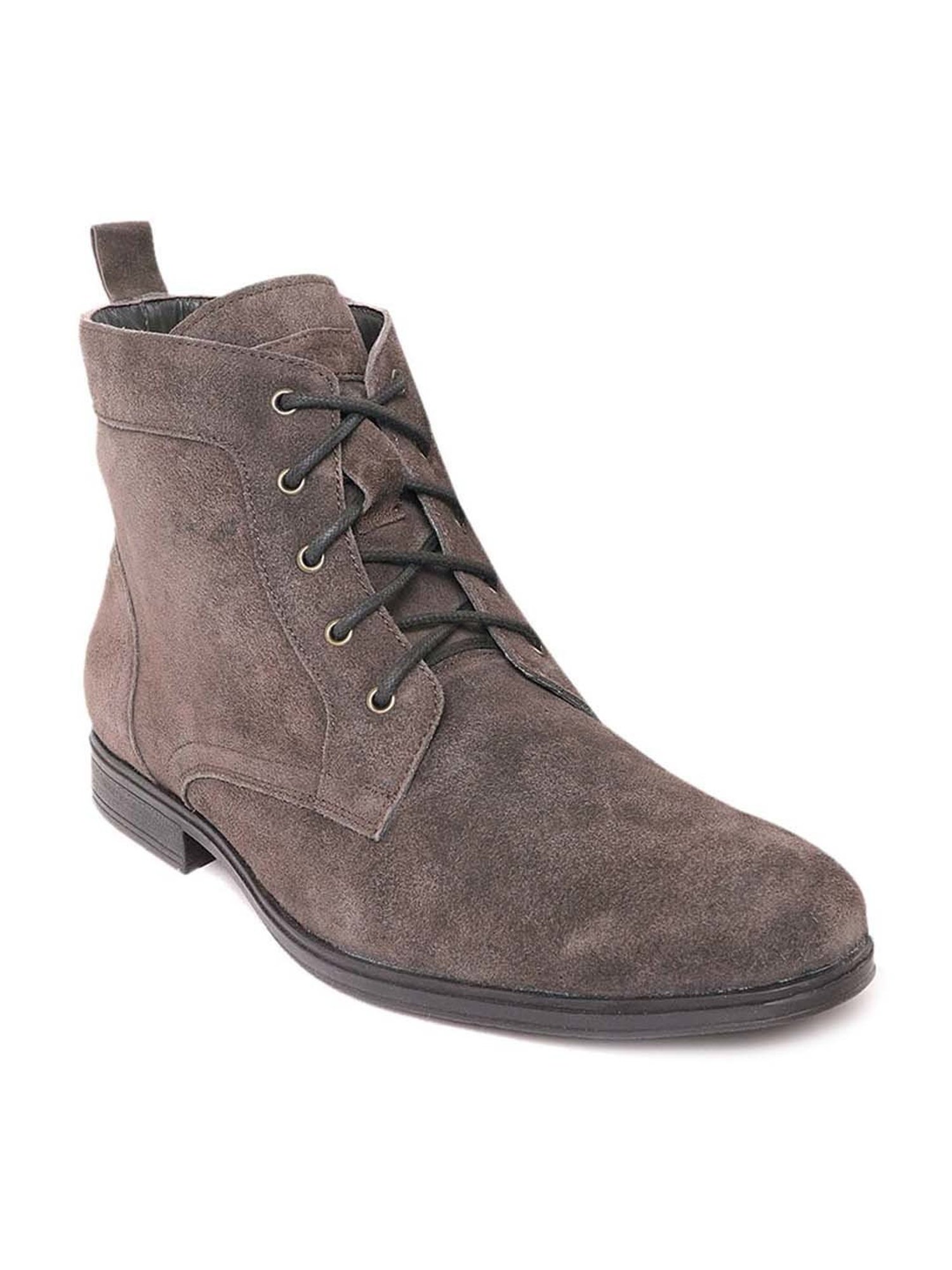 Clog London Men's Brown Derby Boots