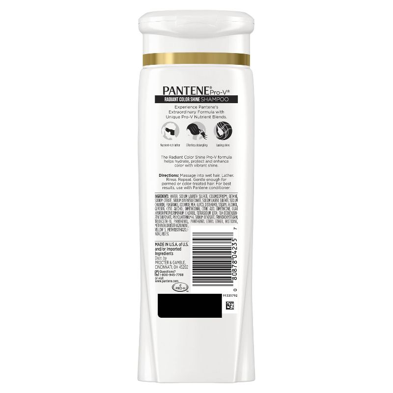 Pantene Pro -V Radiant Color Shine Shampoo - 12.6 fl oz