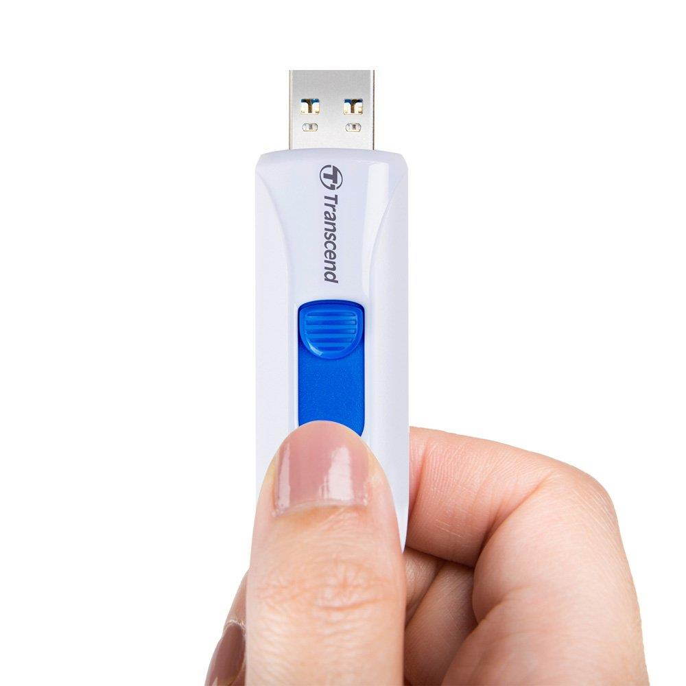 Transcend 64GB JetFlash 790 USB 3.0 Flash Drive (TS64GJF790W)