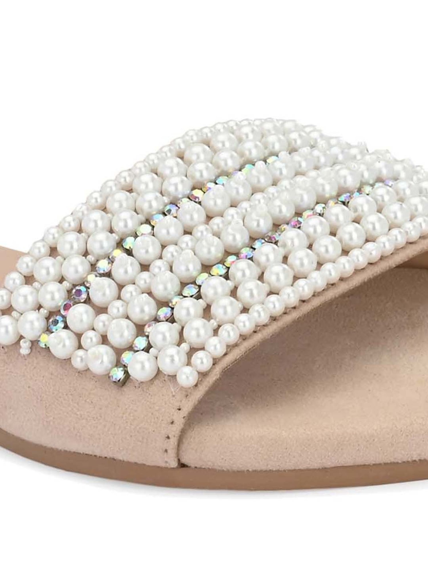 Alberto Torresi Women's Beige Casual Sandals