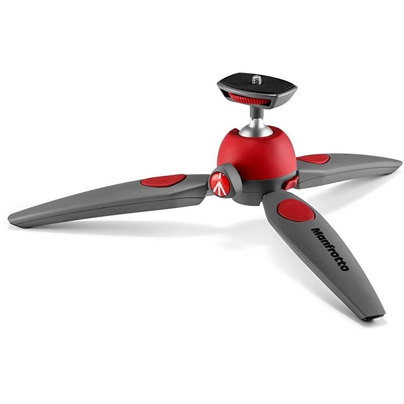 PIXI EVO 2Section Mini Tripod Red MTPIXIEVORD