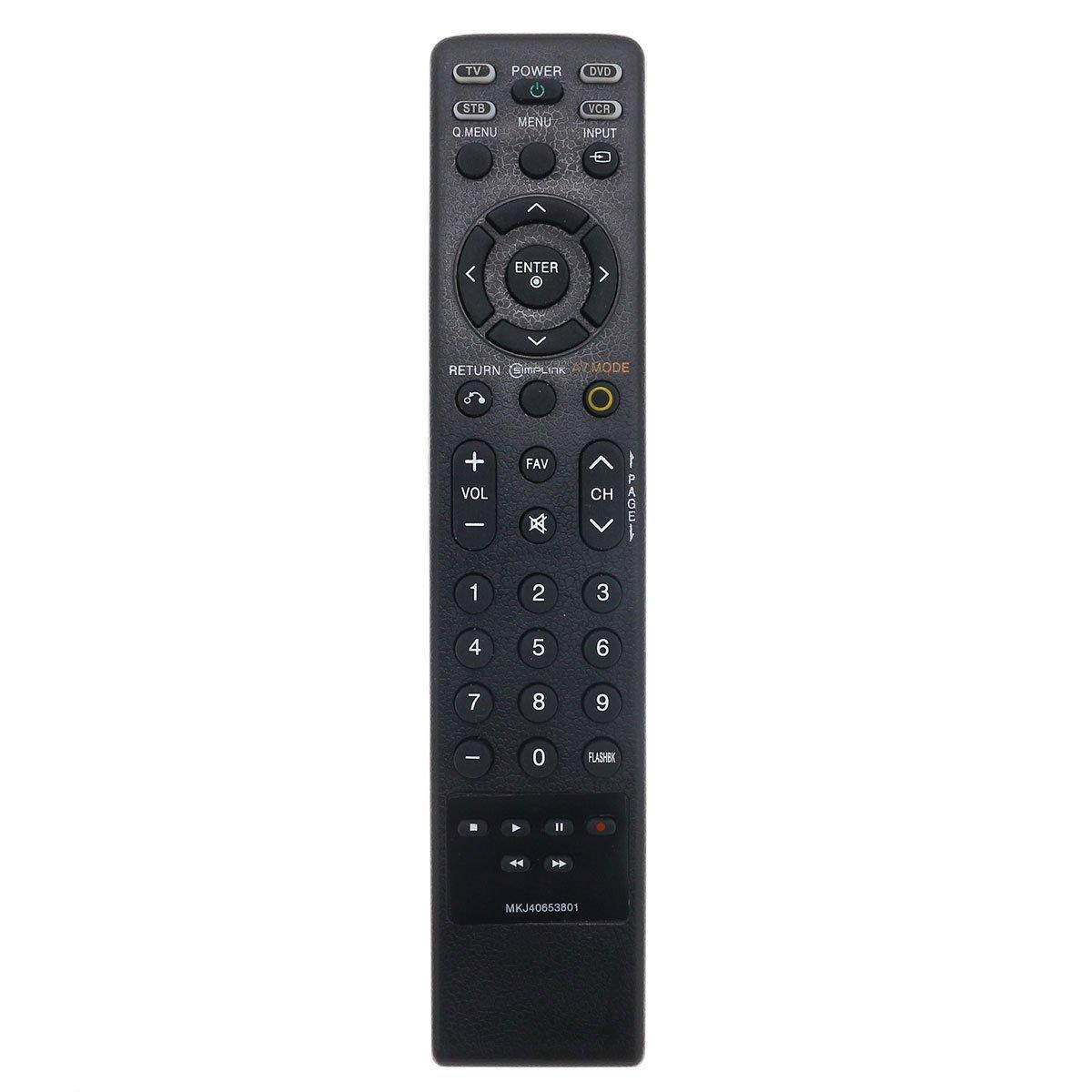 Aurabeam MKJ40653801 Replacement TV Remote Control for LG Television (MKJ-40653801)