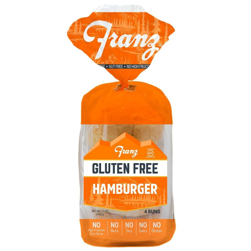 Franx Gluten Free Hamburger Buns - 12oz
