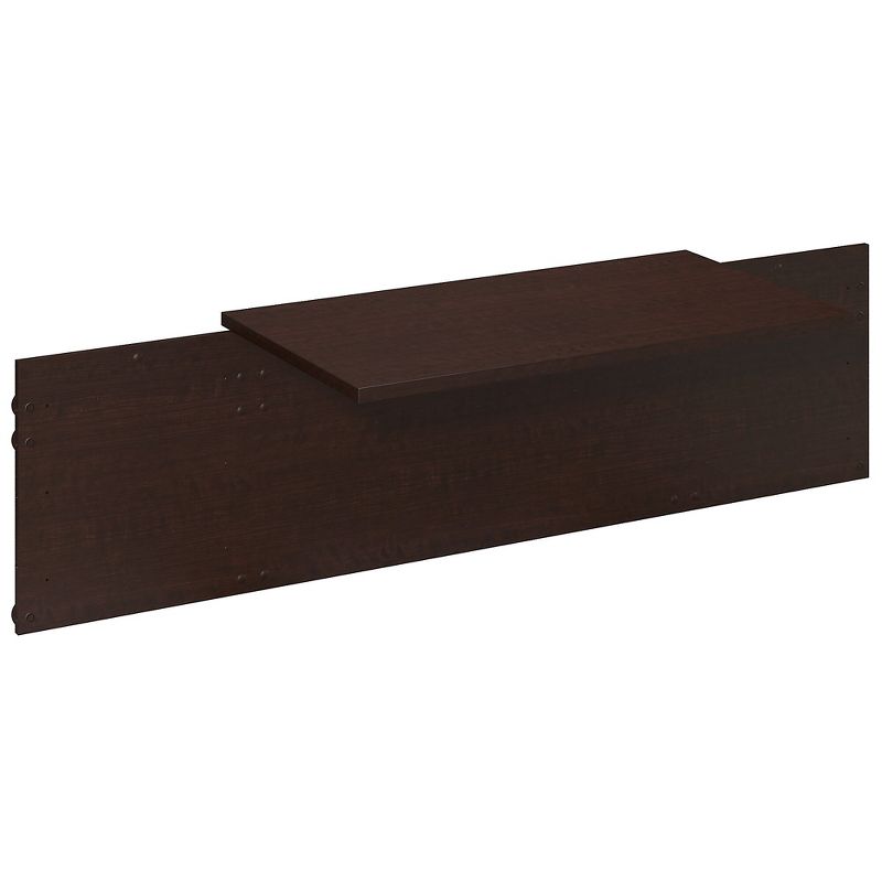 Bush Business Furniture Westfield Elite 42Wx24D C Leg Bridge Mocha Cherry WC12943
