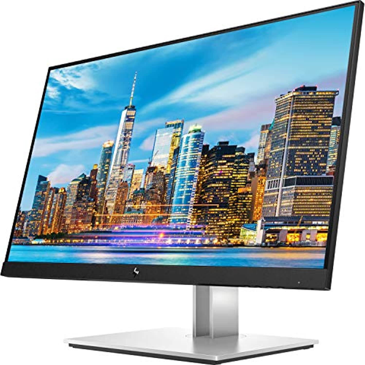 HP EliteDisplay E24 G4 24 Inch 1920 x 1080 Full HD IPS LED-Backlit LCD Monitor Bundle with HDMI, VGA, DisplayPort, Gel Mouse Pad, and MK270 Wireless Keyboard and Mouse Combo (ASIHLAMZ393)