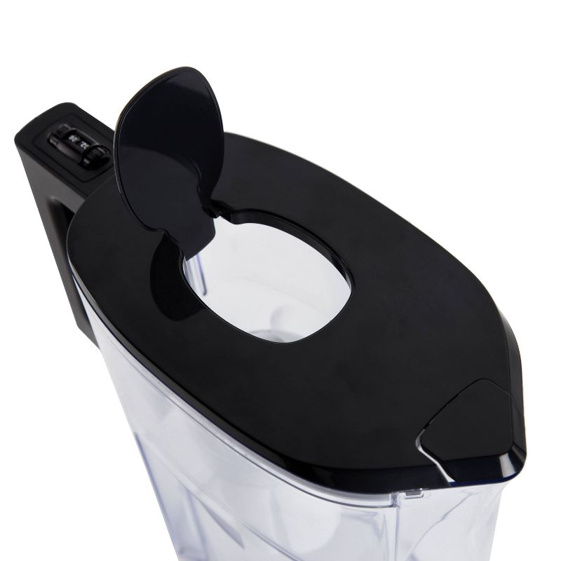 ZeroWater 8 Cup Round Water Pitcher + Free Water Quality Meter