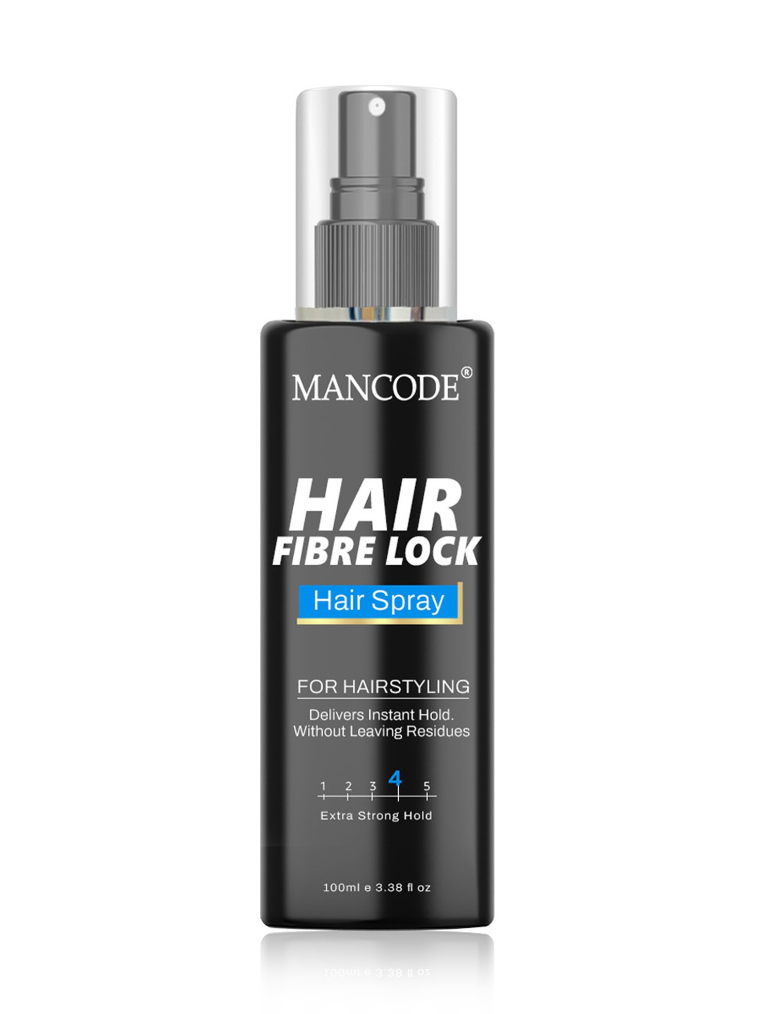 Mancode Hair Fibre Lock Hair Spray For Hair Styling - 100 ml