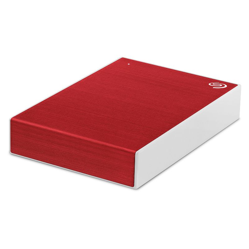 Seagate One Touch 2TB External HHD Drive with Rescue Data Recovery Services, Red (STKB2000403)