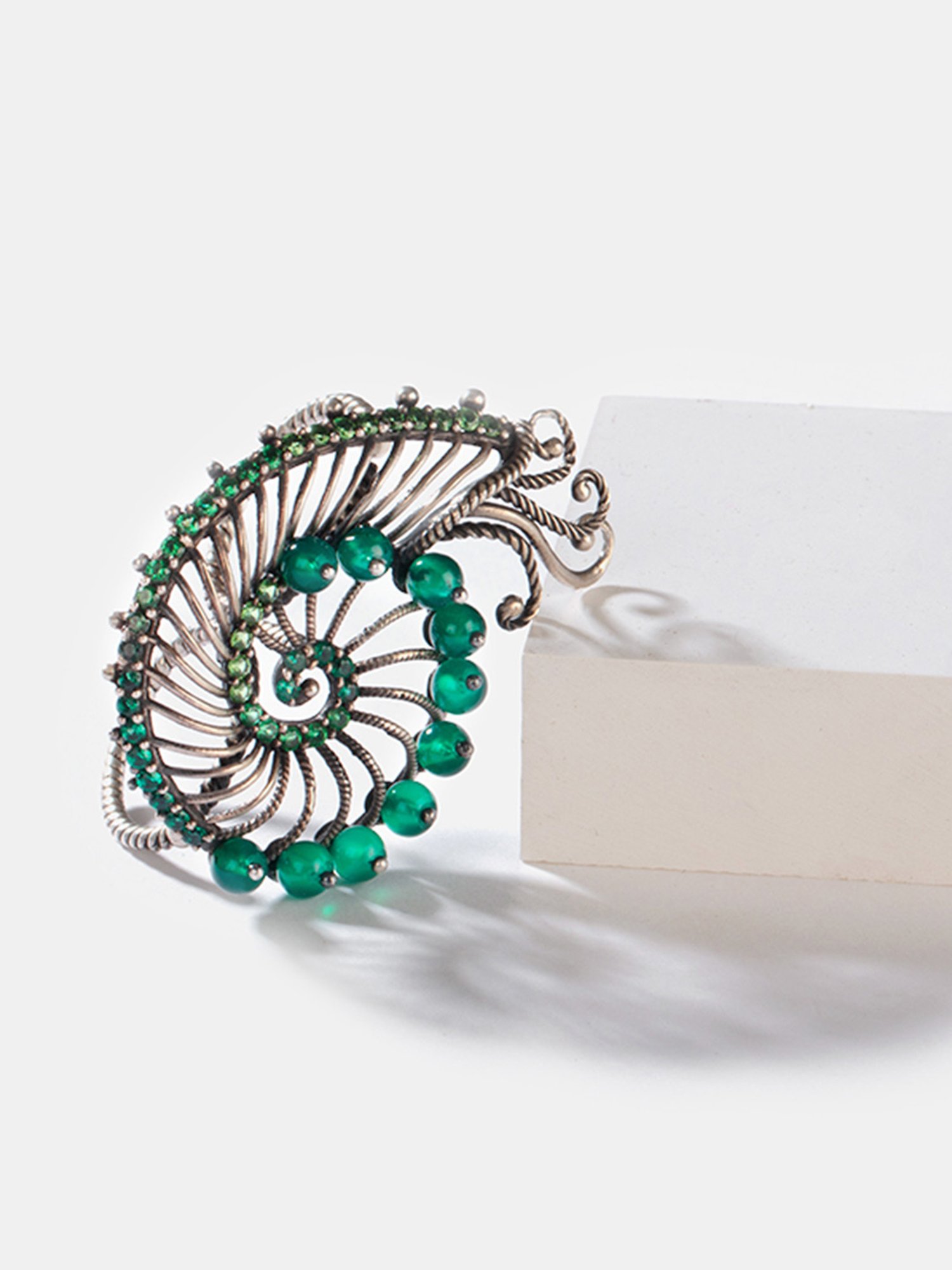 925 Silver 1 Carat American Diamond Classic Halo Engagement Ring for Women & Girls