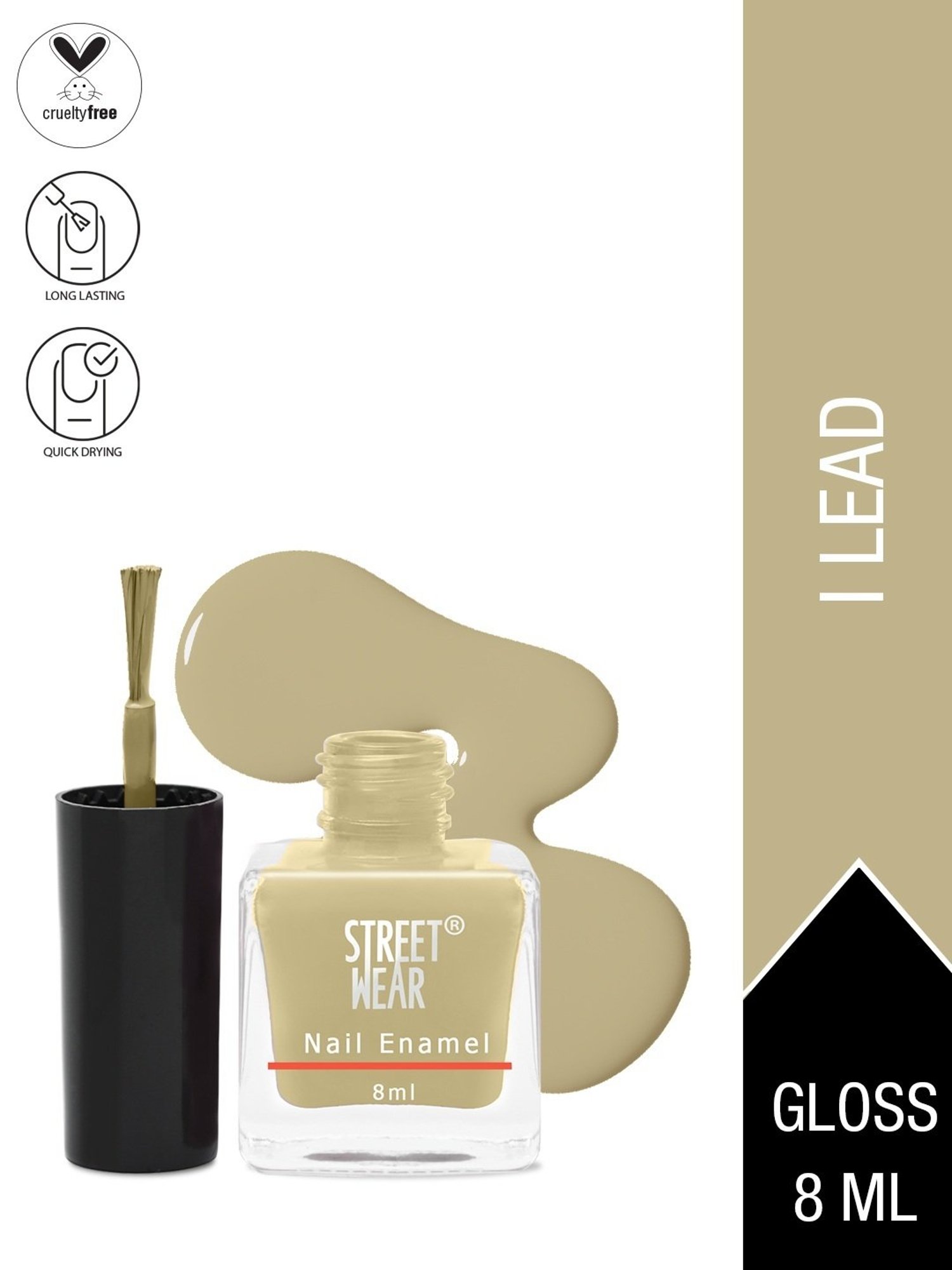 Street Wear Gloss Nail Enamel I Lead - 8 ml