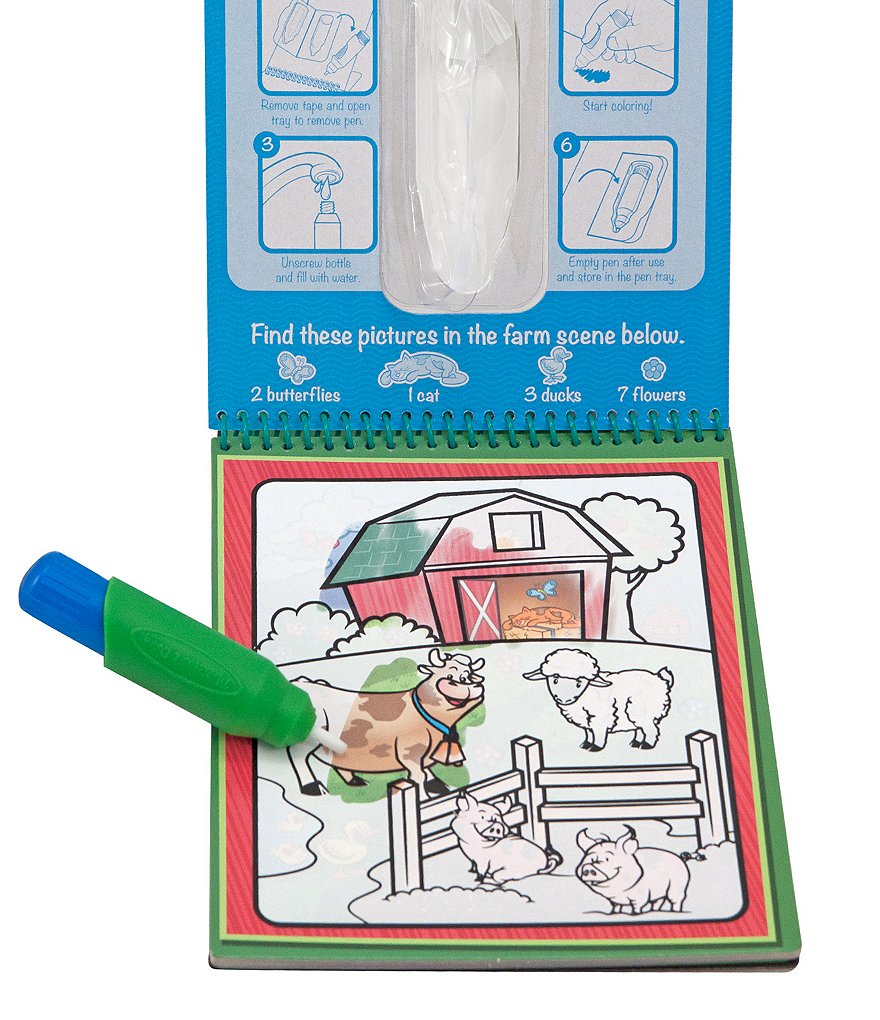 Melissa & Doug Water Wow! Vehicles & Animals Bundle Activity Set