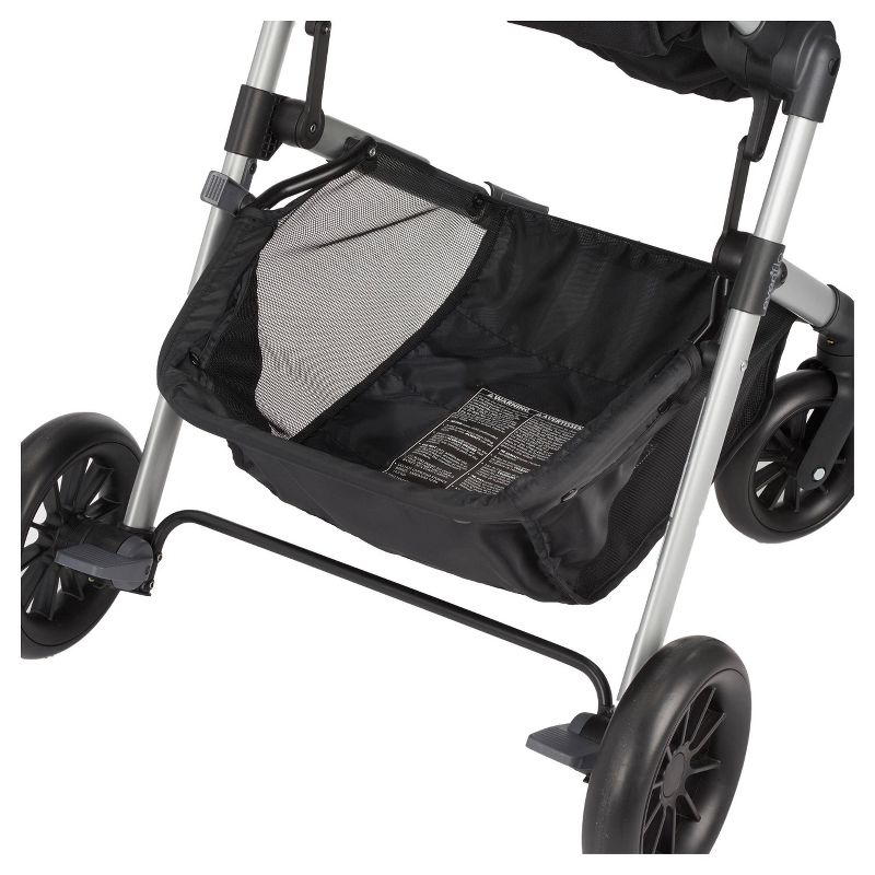 Cybex Eezy S+2 Travel System with Aton 2 Infant Car Seat - Deep Black