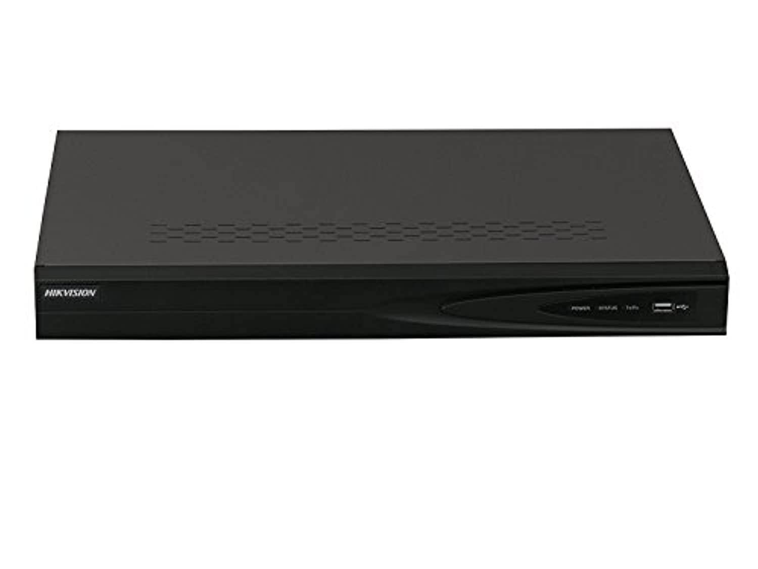 Hikvision 8CH PoE Embedded Plug & Play NVR Network Video Recorder DS-7608NI-E2/8P Supports up to 4TB HDD (Not Included) Support upgrade English version