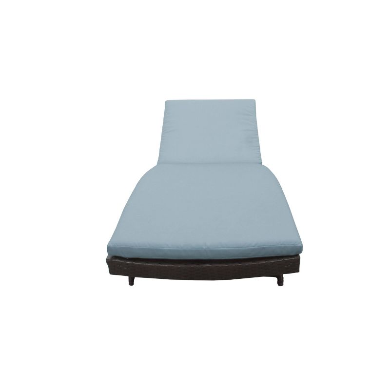 Bali 2pk Patio Chaise Lounges with Cushions - Spa - TK Classics