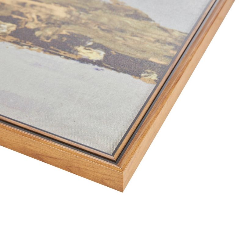 Foggy Morning Framed Gel Coated Canvas - Martha Stewart