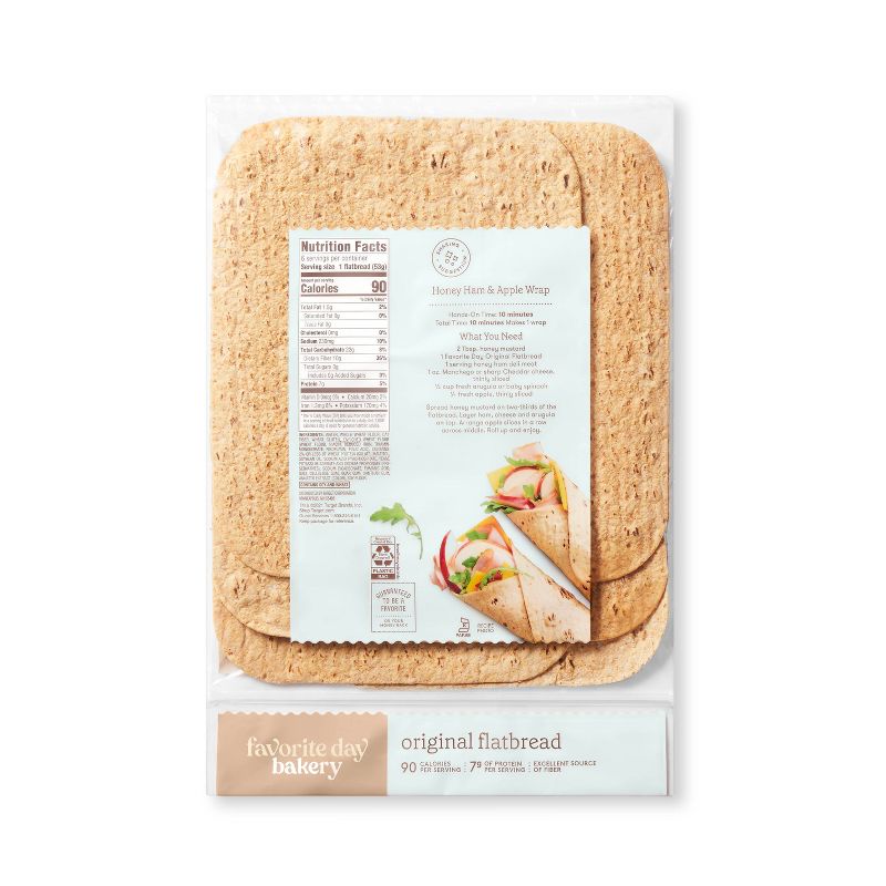 Original Flatbread - 11.2oz /6ct - Favorite Day™