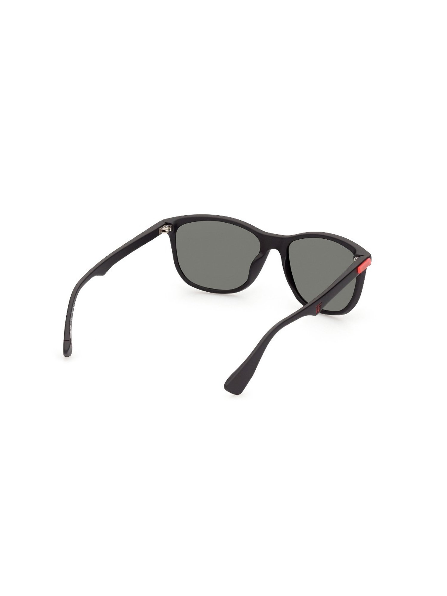 Web Eyewear Grey Oval Sunglasses for Men Designed in Italy