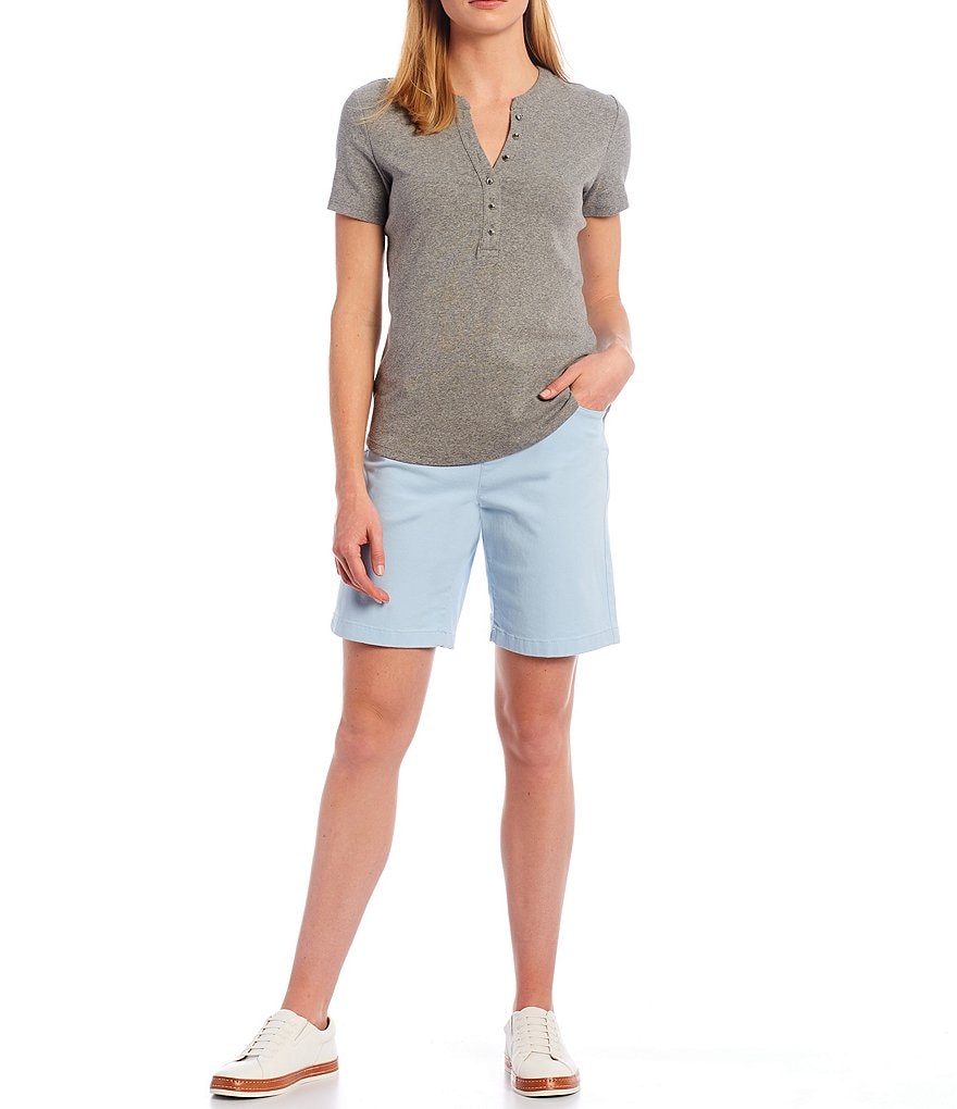 KENDALL + KYLIE White High Rise Sports Shorts