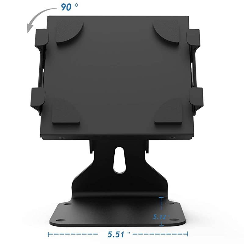 Swivel iPad Stand for 102 iPad 7th8th iPad 5th 6th iPad Mini iPad Air iPad Pro 97 129 105 Tablets 66910 inch Key Lock Black BSC401B