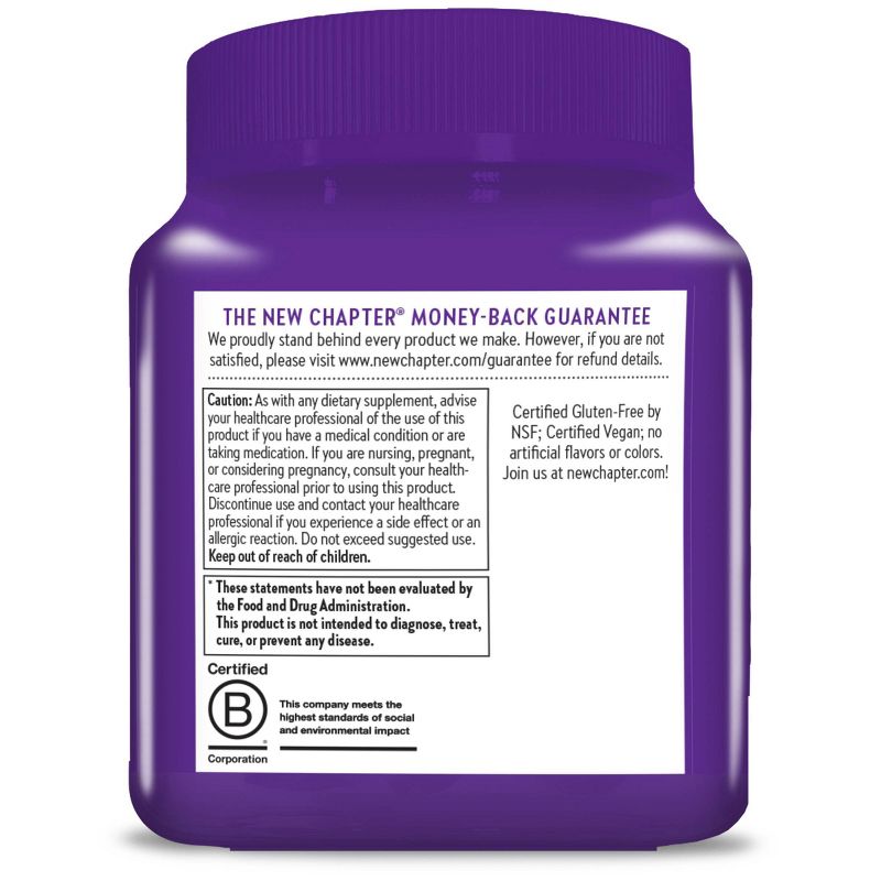 New Chapter Organic Elderberry Gummy - 60ct