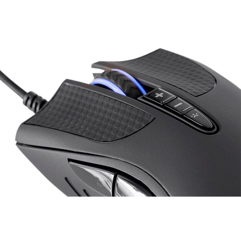 Dark Matter by Monoprice Aether Optical Gaming Mouse - 16000DPI, Light Strike Switches, PWM3389, RGB, Wired, 6 DPI Presets