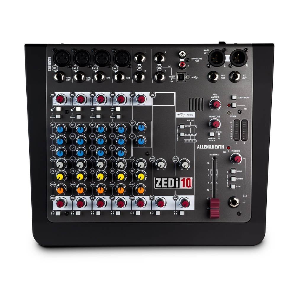 Allen & Heath ZED10 10 Channel USB Mixer