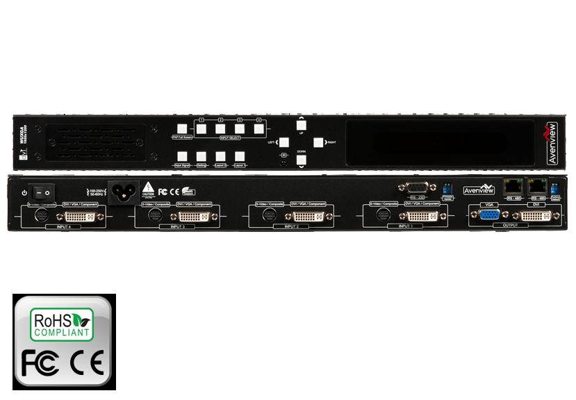 AutoPatch 1YDM 8x8 Rackmount Video Signal Distribution Matrix Switcher