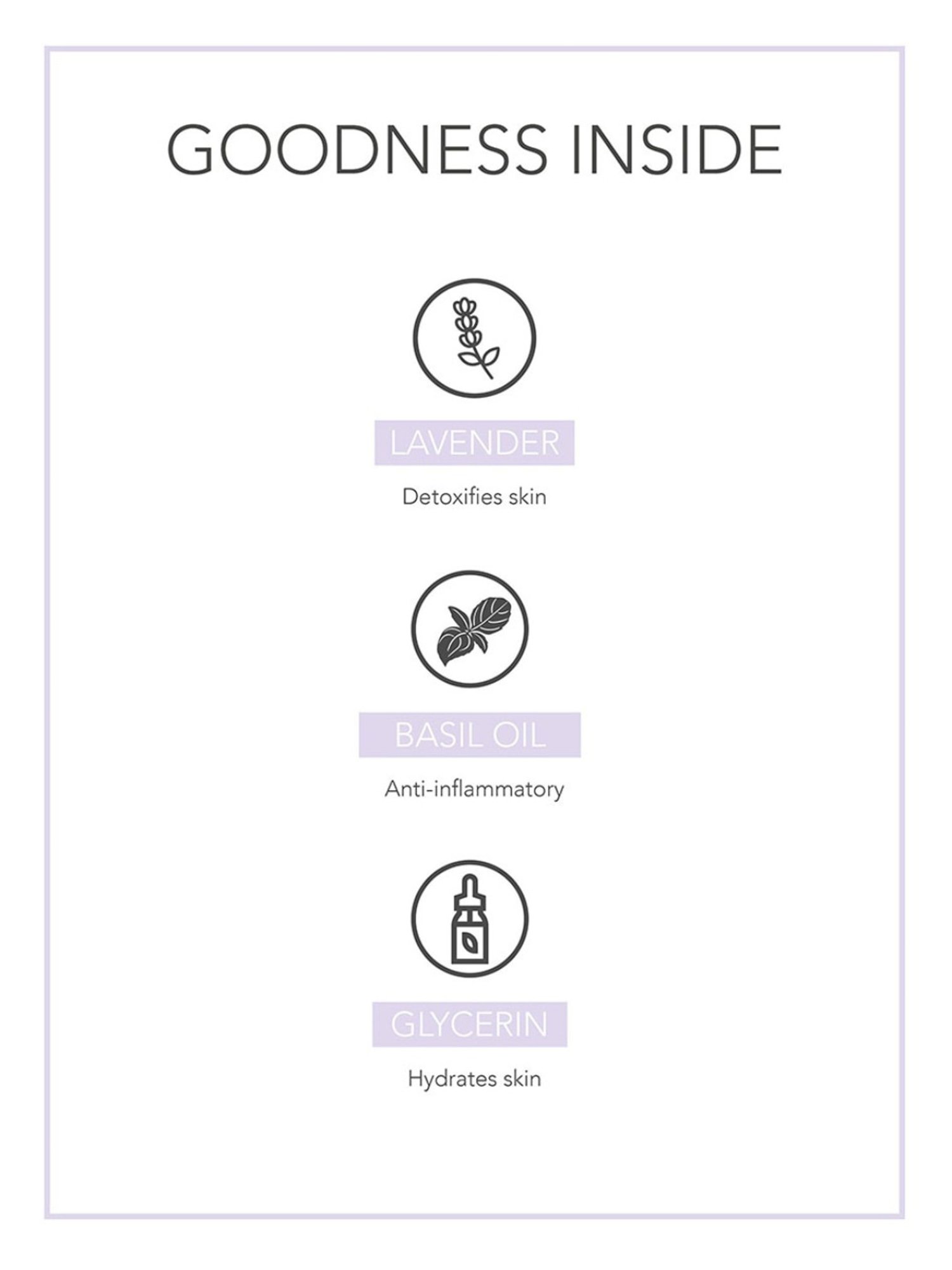 Fabessentials Lavender Glycerin Bathing Bar - 100 gm