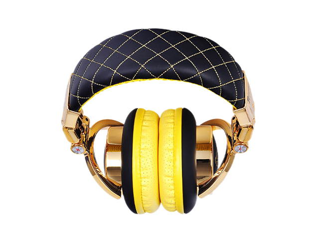 Dracco Black HT-DRS007OEBL Circumaural High Performance Professional Headphone deep black